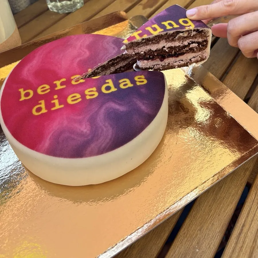 Ein Einblick von Instagram: die beratungdiesdas-Torte
